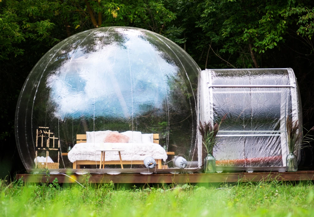 bubble tent glamping